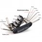 16 IN 1 Pump Multi-use Bicycle Cycling Bike Tire Tyre Repair Patch Tools Kit Bag