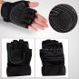 Weight lifting Gym Gloves Training Fitness Wrist Wrap Workout Exercise Sports