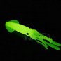 5xGlow Luminous Squid Octopus Soft Plastic Bait Fishing Lures Tackle Accessories