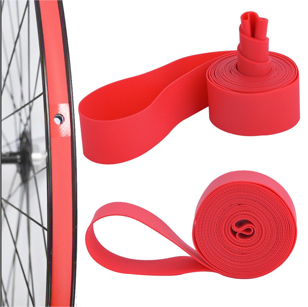 2x Safety High Pressure Bicycle Inner Tube Pad Rim Liner 20 24 26" 700C Mat Tape
