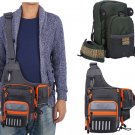Quality waterproof Fishing Bag Multi Function Waist Bag Pack Shoulder Sling Bag