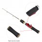 54cm Fishing Rod Ice Fishing Rod Winter Fishing Pole Tool 2 Sections Lightweight