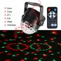 RGB LED Stage Light Disco Home Party Crystal Magic Ball Effect Lamp With Remote