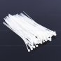 5 Sizes100pcs Network Nylon Plastic Zip Trim Wrap Cable Loop Ties Wire Self-Lock