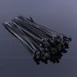 5 Sizes100pcs Network Nylon Plastic Zip Trim Wrap Cable Loop Ties Wire Self-Lock