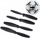 4x Propellers Props Replacement Blade Quick Release for Parrot Minidrones Black