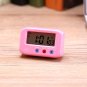LCD Digital Time & Date Alarm Clock Stop Snooze With Night Light Vehicle Decor