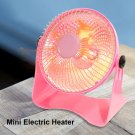 220V Portable Mini Electric Heater Winter Bedroom Office Desktop Fan Heaters