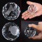 Clear Cut Crystal Sphere 60/80mm Faceted Gazing Ball Prisms Suncatcher Decor coi