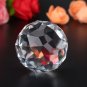 Clear Cut Crystal Sphere 60/80mm Faceted Gazing Ball Prisms Suncatcher Decor coi