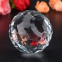 Clear Cut Crystal Sphere 60/80mm Faceted Gazing Ball Prisms Suncatcher Decor coi
