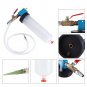 Car Vehicle Trucks Brake Fluid Drain Replacement Tool Pump Oil Bleeder White