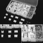 40 sets 2p 3p 4p 5 pin 2.54mm Pitch Terminal Housing Header Connector Wire EM