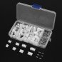 40 sets 2p 3p 4p 5 pin 2.54mm Pitch Terminal Housing Header Connector Wire EM