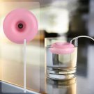 Portable Car Home USB Mini Donut-Shape Humidifier Air Diffuser Aroma Mist Maker