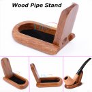 Hot Durable Wood Wooden Collapsible Cigar Tobacco Smoking Pipe Stand Rack Holder