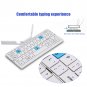 Universal Mini Folding Magnetic Holder Bluetooth Wireless Keyboard Rechargeable