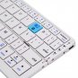 Universal Mini Folding Magnetic Holder Bluetooth Wireless Keyboard Rechargeable