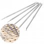 5Pcs Double-end Stainless Steel Blackhead Acne Pimple Needle Skin Care Tool Set