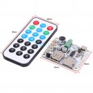 DC 5V Bluetooth USB Audio Receiver Board Amplifier Module w/ Remote Control eml