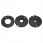 Aluminum Router Table Insert Plate w/4 Rings+Screws for Woodworking Benches