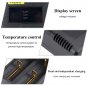 Dual Slot US Plug Battery Charger For Li-ion 18650 26650 AA AAA Lithium Battery