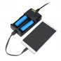 Dual Slot US Plug Battery Charger For Li-ion 18650 26650 AA AAA Lithium Battery