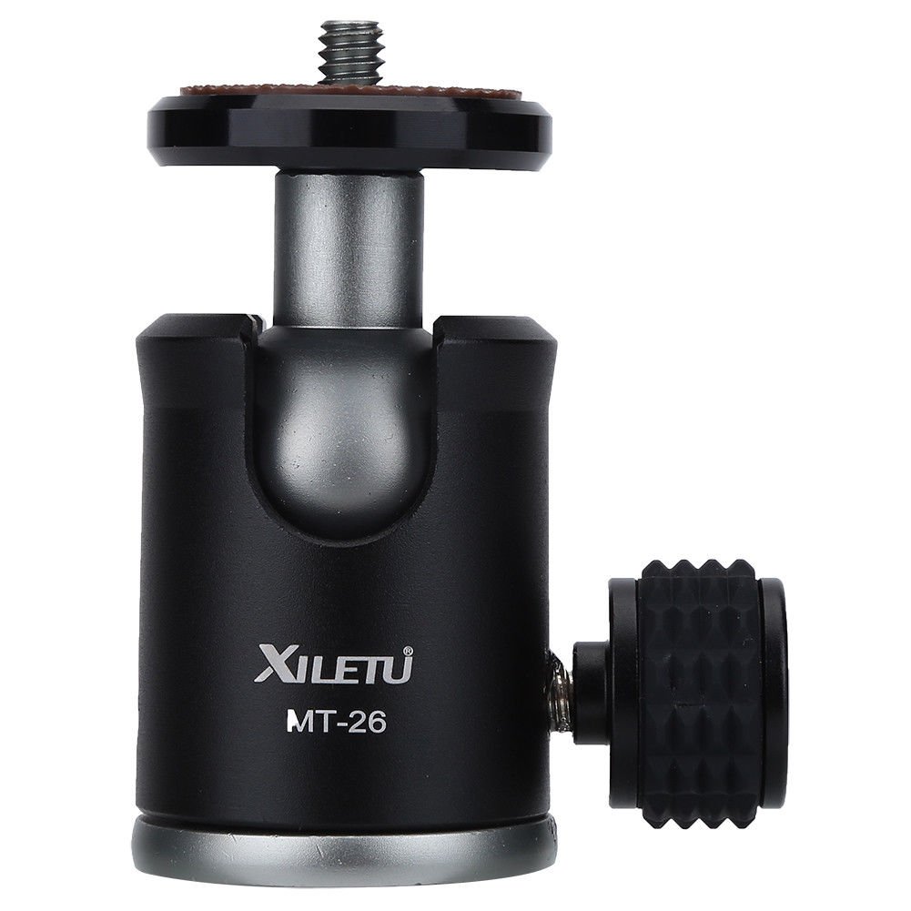 360&Acirc;&deg; Rotation Ball Head Ballhead 1/4" Screw Mount Stand for Camera Camcorder