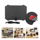 Digital Indoor TV Antenna HDTV DTV Box Ready HD VHF UHF Flat Design High Gain