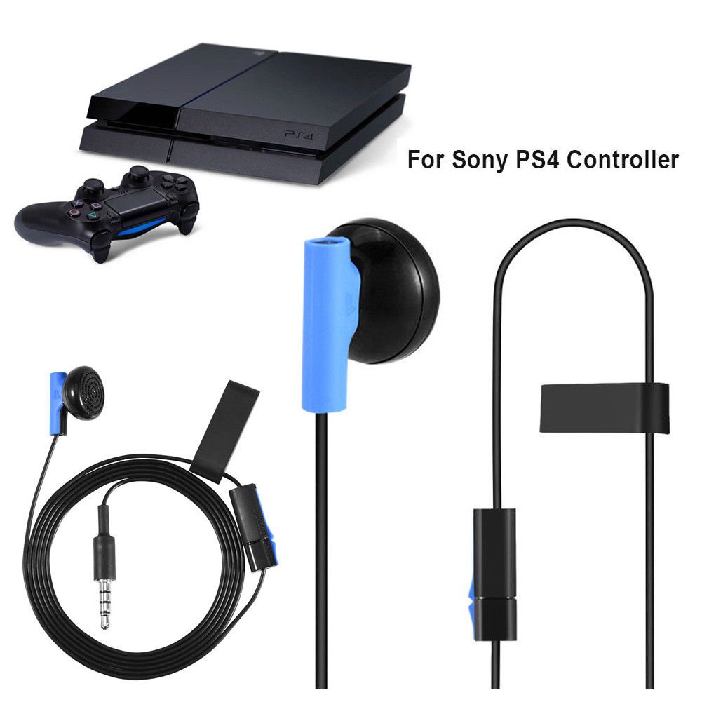 For Sony Playstation 4 PS4 Controller Gaming Stereo Headset Headphone Earphone
