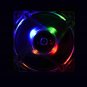 Clear 4-Pin PC Computer Case CPU Cooler Cooling Fan Radiator w/ LED Light 80mm