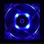 Clear 4-Pin PC Computer Case CPU Cooler Cooling Fan Radiator w/ LED Light 80mm