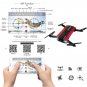 Foldable JXD 523 0.3MP HD Camera Selfie Drone WIFI FPV RC Quadcopter Helicopter