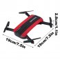 Foldable JXD 523 0.3MP HD Camera Selfie Drone WIFI FPV RC Quadcopter Helicopter