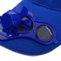Solar Power Fan Hat Cap Cooling Cool Fan for golf Baseball Hiking FishingOutdoor