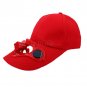 Solar Power Fan Hat Cap Cooling Cool Fan for golf Baseball Hiking FishingOutdoor
