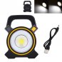 2X USB Solar Portable LED Rechargeable Lantern Outdoor Camping Hiking Lamp Light