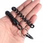 5x Retractable Full Extension Rope Pliers Lanyard Coiled Spring Fishing Camping