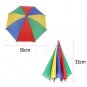 Outdoor Foldable Sun Umbrella Hat Golf Fishing Camping Headwear Cap Head Hats
