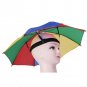 Outdoor Foldable Sun Umbrella Hat Golf Fishing Camping Headwear Cap Head Hats