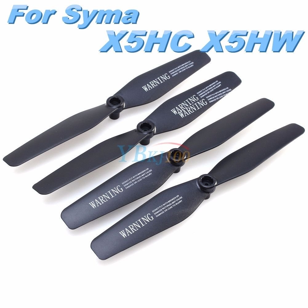 4x Main Blade Props Propellers for Syma X5HW X5HC RC Quadcopter Spare Parts New