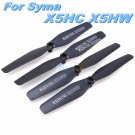 4x Main Blade Props Propellers for Syma X5HW X5HC RC Quadcopter Spare Parts New