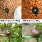 Red Auto Focus AF Macro Extension Tube Set Ring Adapter For Canon EF EFS Lens