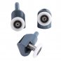 8x Twin Sliding Shower Door Top Upper Bottom Rollers Runners Pulleys Wheels 25mm