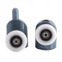 8x Twin Sliding Shower Door Top Upper Bottom Rollers Runners Pulleys Wheels 25mm