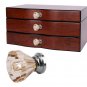 1/8/12X Diamond Acrylic Pull Handle Bedroom Cabinet Knob Drawer Closet Furniture
