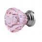 1/8/12X Diamond Acrylic Pull Handle Bedroom Cabinet Knob Drawer Closet Furniture