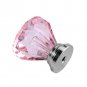 1/8/12X Diamond Acrylic Pull Handle Bedroom Cabinet Knob Drawer Closet Furniture
