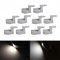 10Pcs 12V 23A Cabinet Cupboard Closet Wardrobe LED Hinge Light Home Kitchen