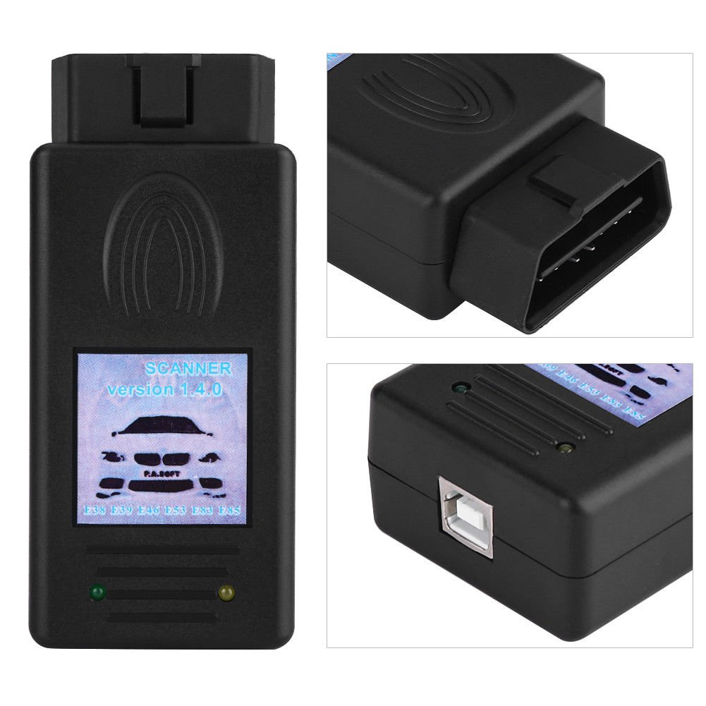 Diagnostic Scanner Scan Tool with USB Cable & CD for BMW E38 E39 E46 ...